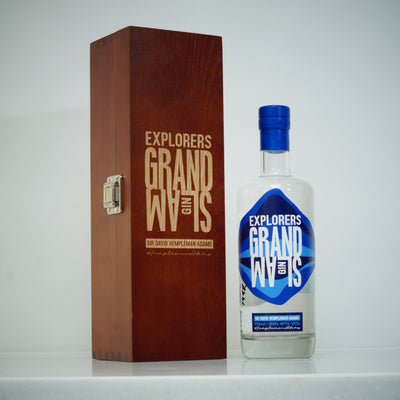 Auction of ten signed bottles of Sir David Hempleman-Adams Explorers Grand Slam Gin