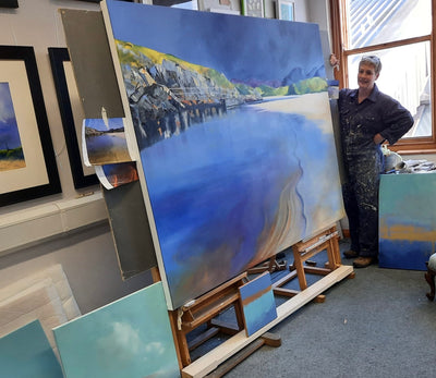 Northumberland Land and Seascape Artist Ruth Bond