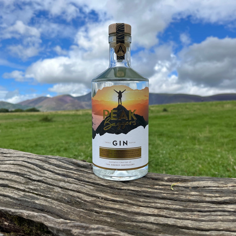 Peak Baggers Small Batch Gin - Perfect Gift For Hikers & Walkers