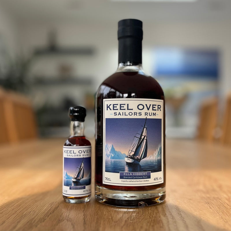 Keel Over Sailors Rum - Miniature