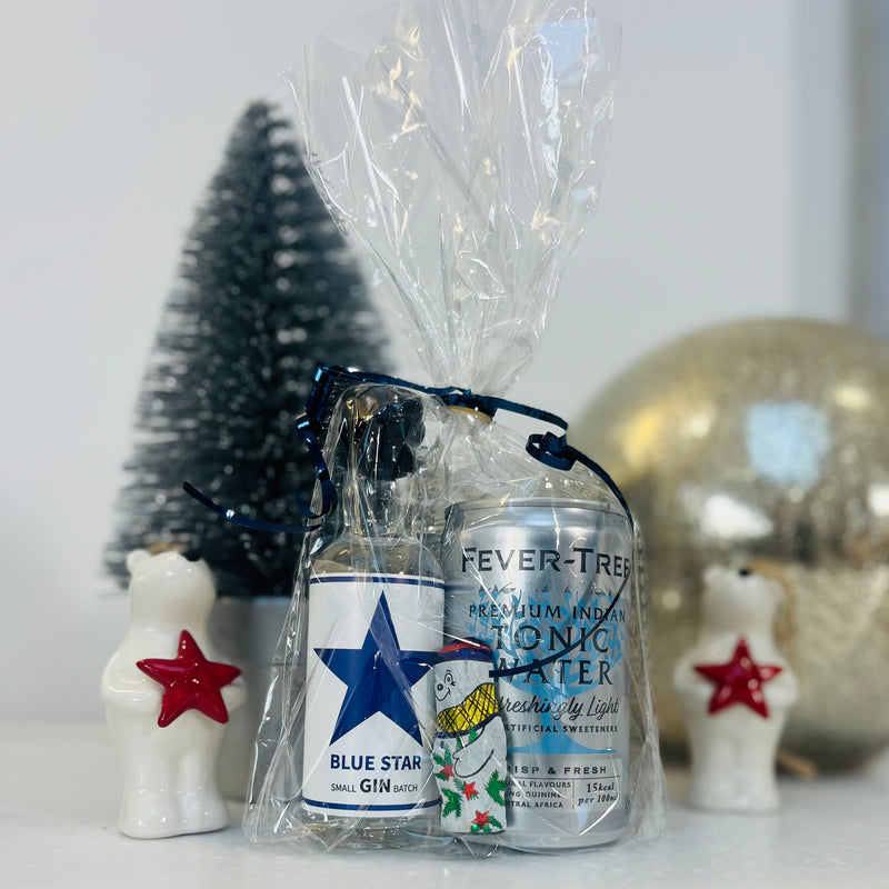 Blue Star Gin - Miniature Christmas Stocking Filler