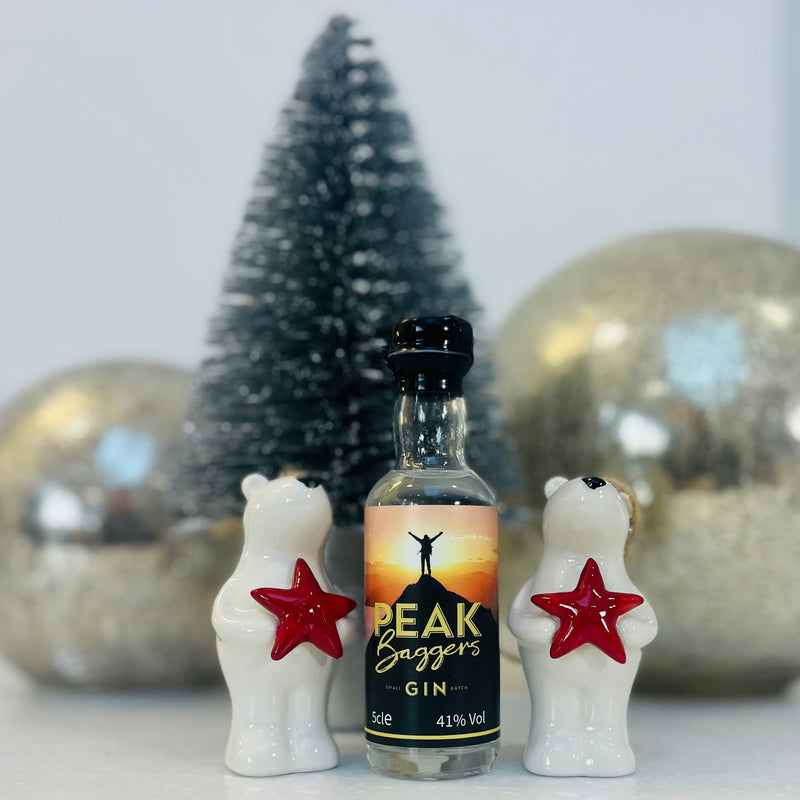 Peak Baggers Gin - Miniature Christmas Stocking Filler